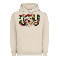 Pigment French Oak Christmas chihuahua joy Urban Hoodie - RanaPortraitStore