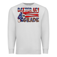 Dove Grey batter up 4th grade Premium Sweatshirt - JahusDesignShop