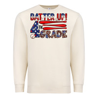 Sandshell batter up 4th grade Premium Sweatshirt - JahusDesignShop