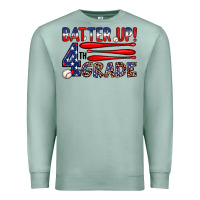 Seafoam batter up 4th grade Premium Sweatshirt - JahusDesignShop