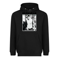 Black johnny knoxville Heavyweight Hoodie - DesigneFamous