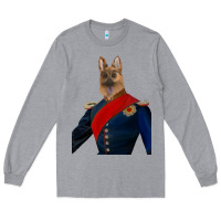 Heather Grey Pet Portraits, Custom Pet Portraits, Renaissance Pet Portraits, Custom Long Sleeve Tee - RanaPortraitStore