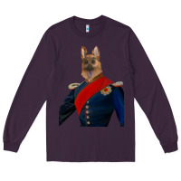Plum Pet Portraits, Custom Pet Portraits, Renaissance Pet Portraits, Custom Long Sleeve Tee - RanaPortraitStore