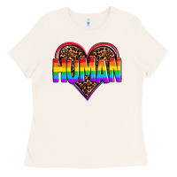 Bone lgbt pride human Ladies Tee - OliviaCreatesArt