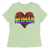 Lgbt Pride Human Ladies Tee | Teevron
