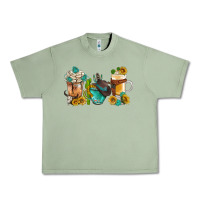 Oil Green western coffee cups with sunflower and gemstone bbs Urban Heavy Tee - BundleAndBundleShop