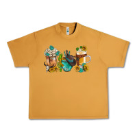 Peanut Butter western coffee cups with sunflower and gemstone bbs Urban Heavy Tee - BundleAndBundleShop