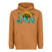 Meerkat jesus sunflower Heavyweight Hoodie - JahusDesignShop