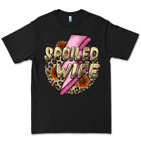 Black Spoiled Wife Mother's Day Premium Tee - CowGirlArtShop