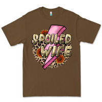 Cacao Spoiled Wife Mother's Day Premium Tee - CowGirlArtShop