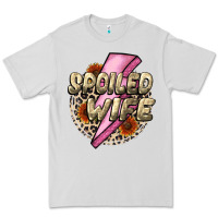 Dove Grey Spoiled Wife Mother's Day Premium Tee - CowGirlArtShop