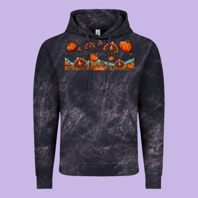 Turkey Thanksgiving Pumpkin Libbey Glass Vintage Hoodie Designed By Bundleandbundleshop