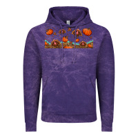 Cloud Purple turkey thanksgiving pumpkin libbey glass Vintage Hoodie - BundleAndBundleShop