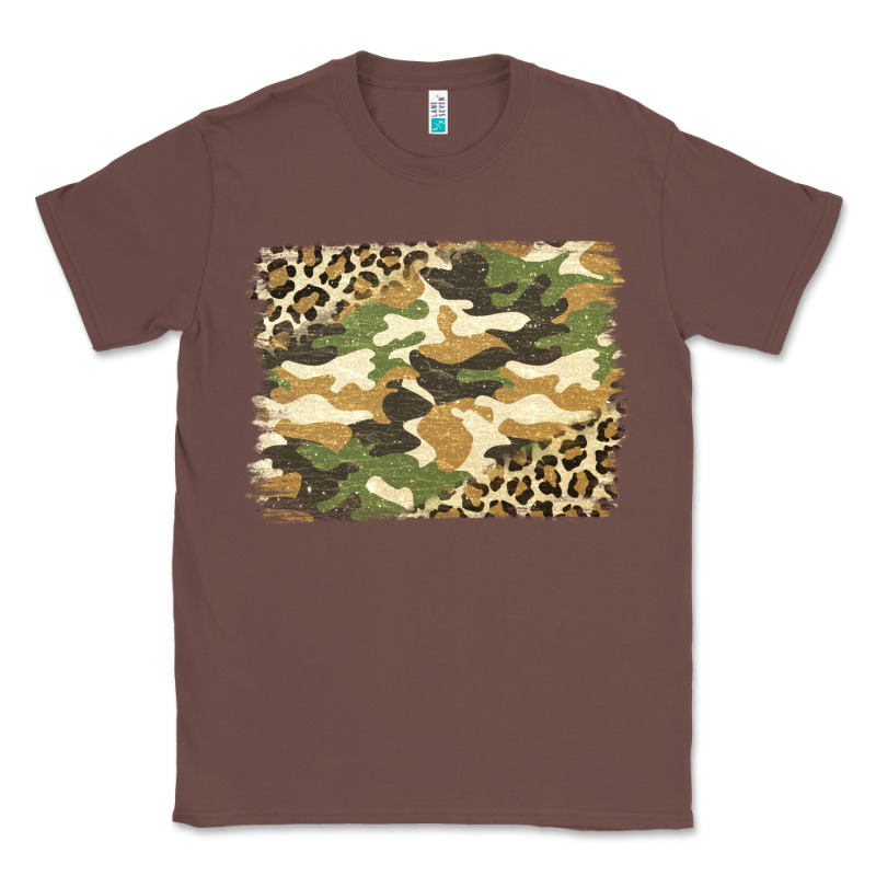 Leopard Camo Pattern Background Classic Tee by Jasminsmagicworld | Teevron