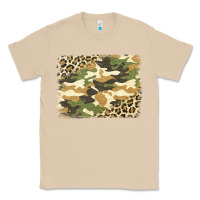 Mushroom leopard camo pattern background Classic Tee - Jasminsmagicworld
