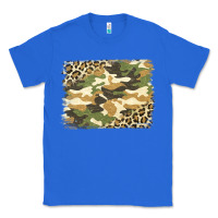 True Royal leopard camo pattern background Classic Tee - Jasminsmagicworld