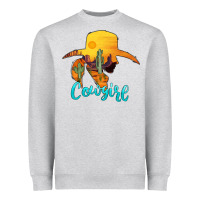 Heather Grey cowgirl western Heavyweight Sweatshirt - AdoDesignShop