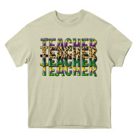 Teacher Mardi Gras Heavy Core Tee | Teevron