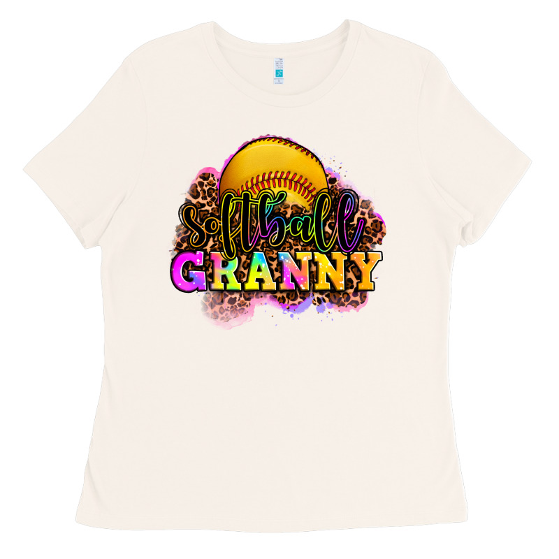 Softball Granny Ladies Tee by OliviaCreatesArt | Teevron