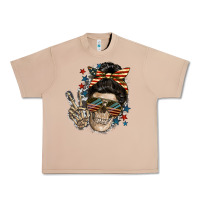 Burro American Mother skull Mother's Day Urban Heavy Tee - FaDigitalArtStudio