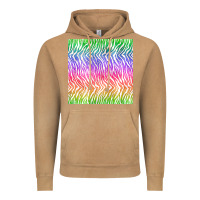 Vintage Camel watercolor rainbow tiger seamless pattern Vintage Hoodie - BundleAndBundleShop
