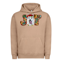 Pigment Burro white shepherd christmas joy Urban Hoodie - RanaPortraitStore