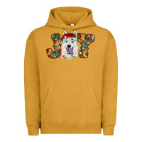 Pigment Peanut Butter white shepherd christmas joy Urban Hoodie - RanaPortraitStore