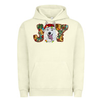 Pigment Pistachio white shepherd christmas joy Urban Hoodie - RanaPortraitStore