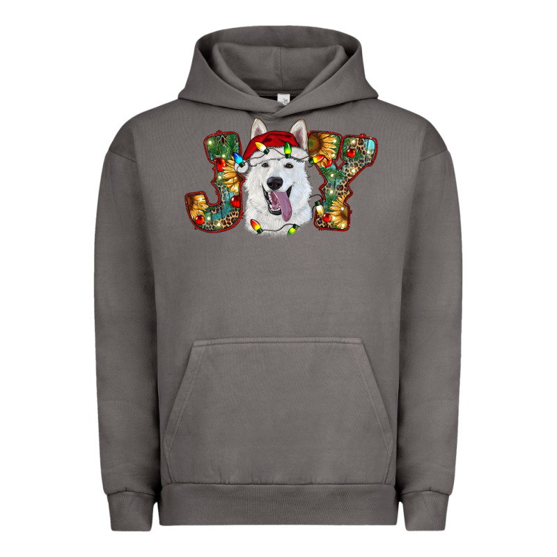 White Shepherd Christmas Joy Urban Hoodie by RanaPortraitStore | Teevron