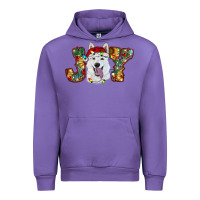 Tulip white shepherd christmas joy Urban Hoodie - RanaPortraitStore