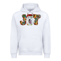 White white shepherd christmas joy Urban Hoodie - RanaPortraitStore
