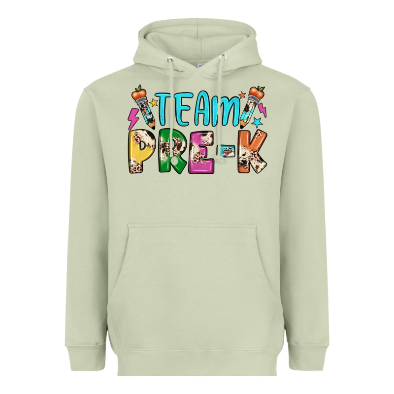 Team Pre K Heavyweight Hoodie by JahusDesignShop | Teevron