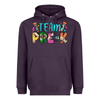 Plum team pre k Heavyweight Hoodie - JahusDesignShop