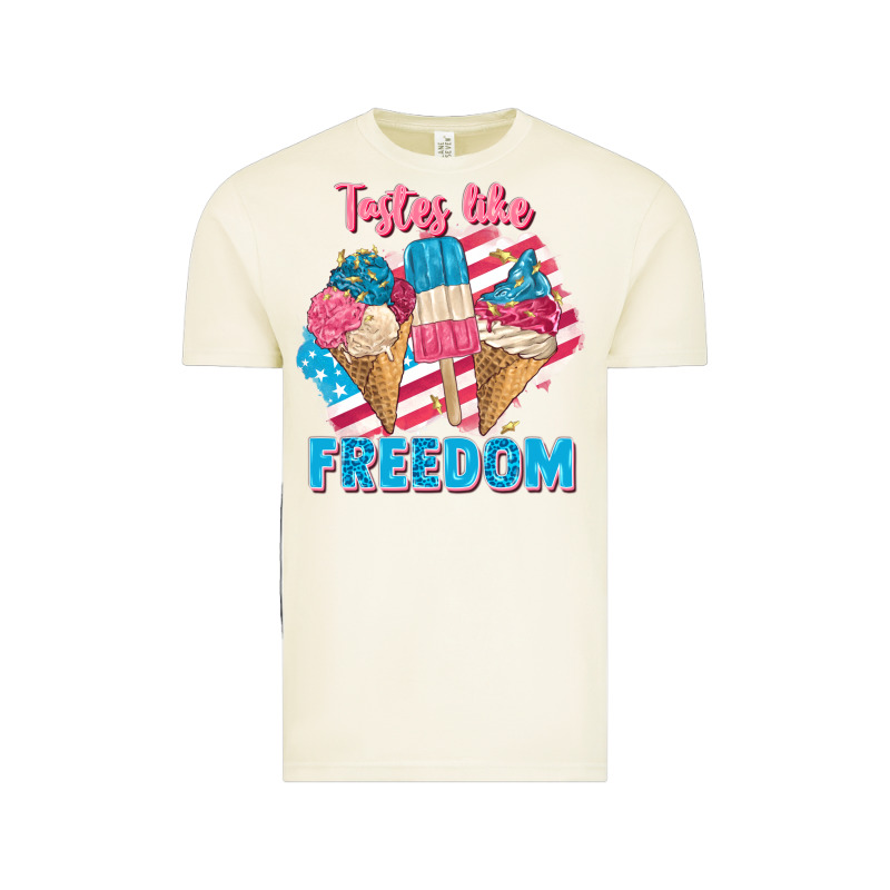 Tastes Like Freedom 4th Of July Vintage Tee by FaDigitalArtStudio | Teevron