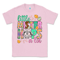 Bubblegum Pink Little mister hops a lot Easter Day Classic Tee - HowdyJamesFarm