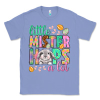 Colony Blue Little mister hops a lot Easter Day Classic Tee - HowdyJamesFarm