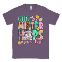 Lavender Little mister hops a lot Easter Day Classic Tee - HowdyJamesFarm