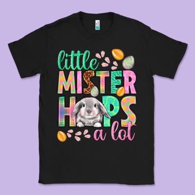 Little Mister Hops A Lot Easter Day Classic Tee Designed By Howdyjamesfarm