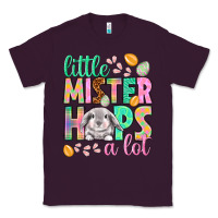 Plum Little mister hops a lot Easter Day Classic Tee - HowdyJamesFarm