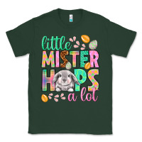 Sports Green Little mister hops a lot Easter Day Classic Tee - HowdyJamesFarm
