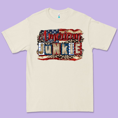 American Junkie 4th Of July Premium Tee Designed By Cowgirlartshop