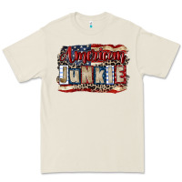 Bone American junkie 4th of july Premium Tee - CowGirlArtShop