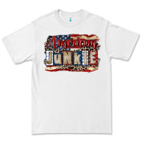 White American junkie 4th of july Premium Tee - CowGirlArtShop