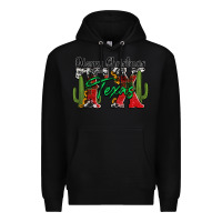 Black merry christmas tx texas Premium Hoodie - Jasminsmagicworld