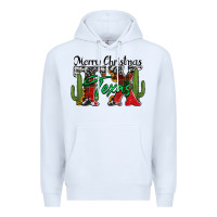 White merry christmas tx texas Premium Hoodie - Jasminsmagicworld