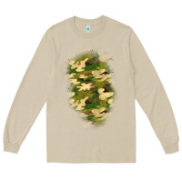 Mushroom camouflage patch 1 Long Sleeve Tee - BundleAndBundleShop