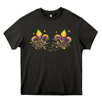 Asphalt skeleton hands mardi gras Heavy Core Tee - CowGirlArtShop