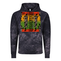 Cloud Black african silhouette seamless pattern Vintage Hoodie - BundleAndBundleShop