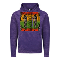 Cloud Purple african silhouette seamless pattern Vintage Hoodie - BundleAndBundleShop