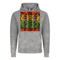 Cloud Rock african silhouette seamless pattern Vintage Hoodie - BundleAndBundleShop